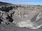 The crater of El Misti (2005).