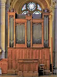 The choir organ