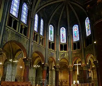 North side of the choir