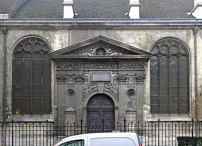 South portal of Saint-Nicolas-des-Champs (1559) in Paris