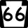 Pennsylvania Route 66 marker