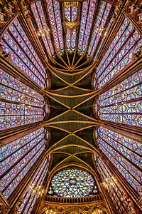 Vaults of the upper chapel