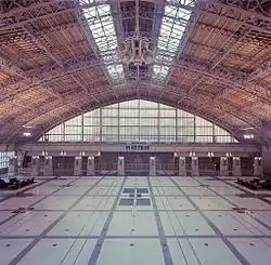 Pennsylvania Convention Center Grand Hall, 1993 occupies the former train shed.