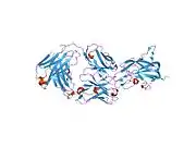 1iqd: Human Factor VIII C2 Domain complexed to human monoclonal BO2C11 Fab.