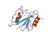 1ka6: SAP/SH2D1A bound to peptide n-pY