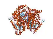 1koj: Crystal structure of rabbit phosphoglucose isomerase complexed with 5-phospho-D-arabinonohydroxamic acid