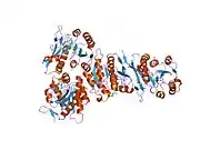 1rbq: Human GAR Tfase complex structure with 10-(trifluoroacetyl)-5,10-dideazaacyclic-5,6,7,8-tetrahydrofolic acid