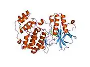 1wbv: Identification of novel p38 alpha MAP kinase inhibitors using fragment-based lead generation.