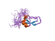 2ddi: NMR structure of the second Kunitz domain of human WFIKKN1