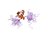 2dim: Solution structure of the Myb_DNA-binding domain of human Cell division cycle 5-like protein