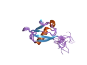 2dzi: 2DZI/Solution Structure of the N-terminal Ubiquitin-like Domain in Human Ubiquitin-like Protein 4A (GDX)