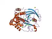 2f6y: Protein tyrosine phosphatase 1B with sulfamic acid inhibitors