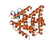2giu: Human estrogen receptor beta ligand-binding domain in complex with compound 45