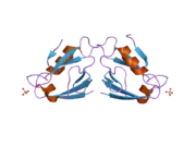 2i04: X-ray crystal structure of MAGI-1 PDZ1 bound to the C-terminal peptide of HPV18 E6