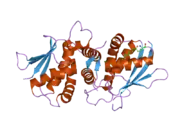 2j3r: THE CRYSTAL STRUCTURE OF THE BET3-TRS31 HETERODIMER.