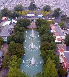 View from the top at Kings Dominion