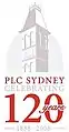 PLC Sydney 120 year anniversary logo