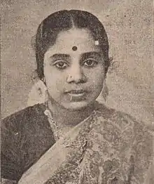 P. Leela in the late 1940s