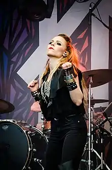 Paula Vesala performing at Lappeenrannan Yöt 2013
