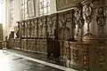 Choir seats, Church of Our Lady, Temse