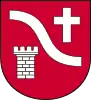 Coat of arms of Gmina Łapanów