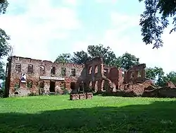 Ruins of Łubowice Palace