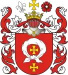 Coat of arms of Stanisław Bartoloni, 1589