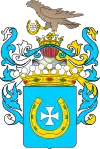Coat of arms of Count Ignacy Bobrowski (1800)