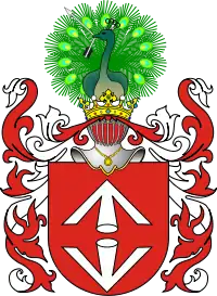 Coat of arms of Archbishop Jaroslaw Bogoria