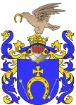 Coat of arms of Grębecki family from Brześć-Kujawski 18th century