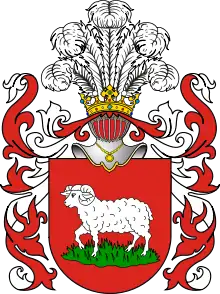 Michał Stefan Radziejowski's coat of arms
