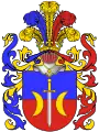 Arms of the Ostarzewski family ennobled in 1785