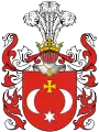 Arms of the Krall family ennobled in 1768