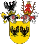 Coat of Arms of Counts Ostroróg  (II variant)