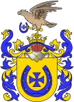 Coat of arms of Skopowski family from Skopow, 17th century