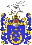 Coat of arms of Szaszewicz (Sasiewicz) family from Troki Voivodship
