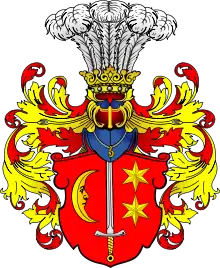 Arms of the Zawadski family