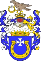 Coat of arms of Count Maksymilian Zborowski (1792)