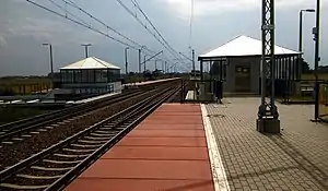 Train station in Dworskie