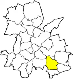 Location of Boguszowice Stare within Rybnik