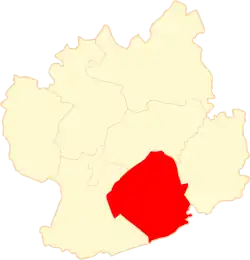 Location of Gmina Trzcinica