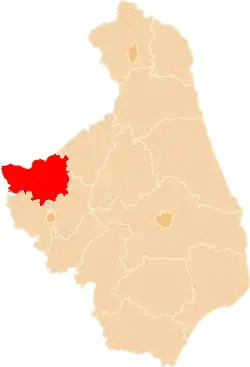 Location of Kolno County