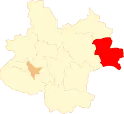 Location of Gmina Chodów