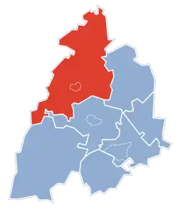 Gmina Goniądz within the Mońki County