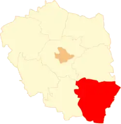 Location of Gmina Dobra