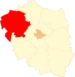 Location of Gmina Tuliszków