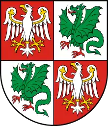Coat of arms of Warsaw West County