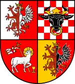 Coat of arms of Lodz Voivodship in the Second Republic of Poland