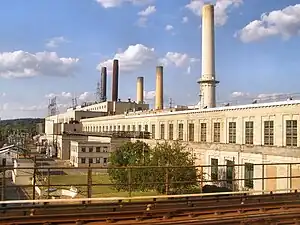 The Benning Road Power Plant before its demolition