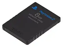 PlayStation 2 8 MiB memory card